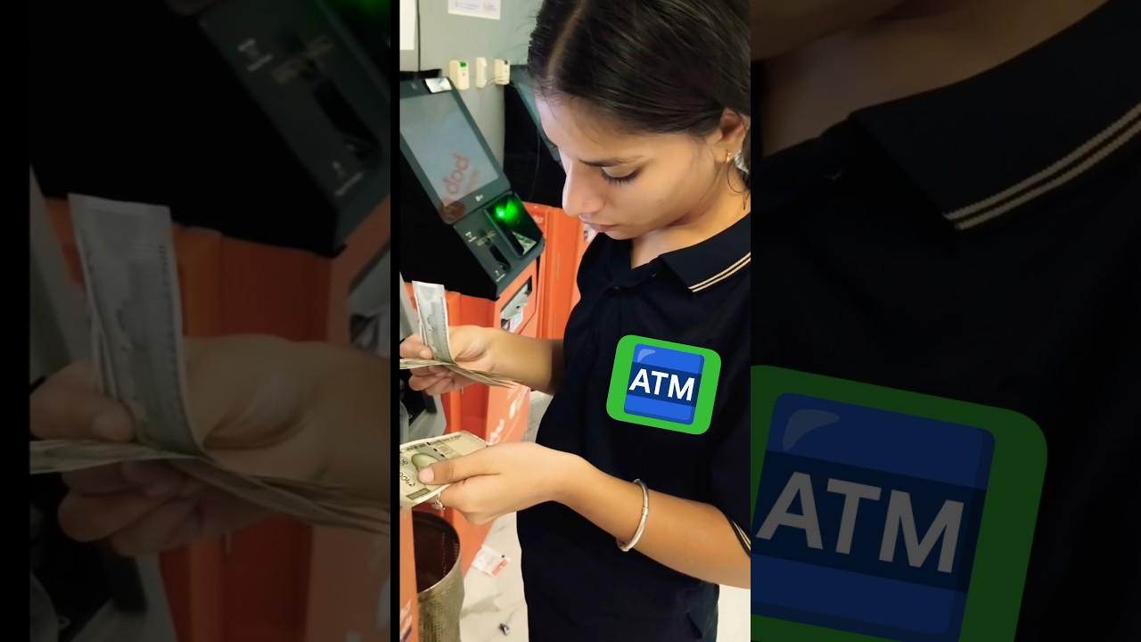 BOB ATM masin main Paisa kaise dale #atm #reels #bankofbaroda