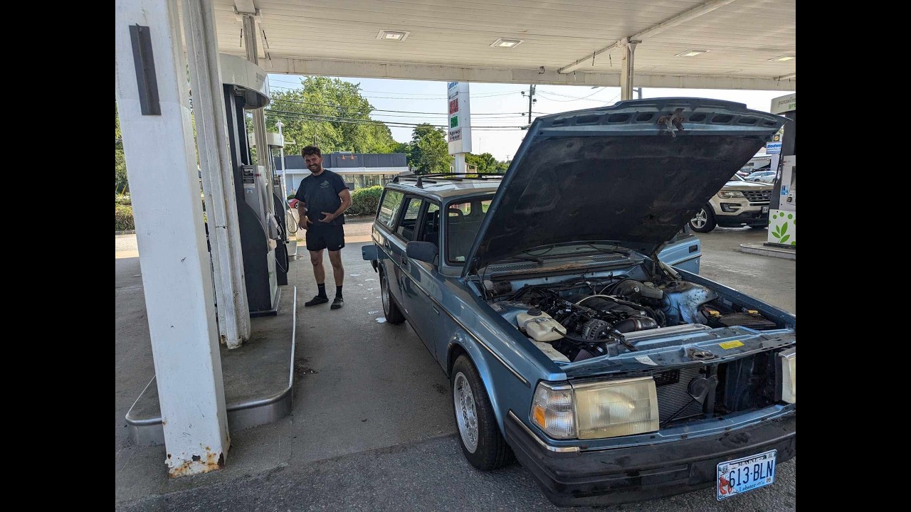 Volvo 240 LS swap with ar5 manual
