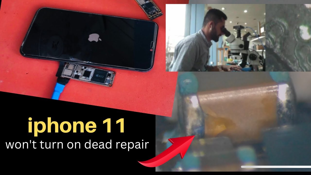 iPhone 11 no power dead and not charging fix!won't turn on