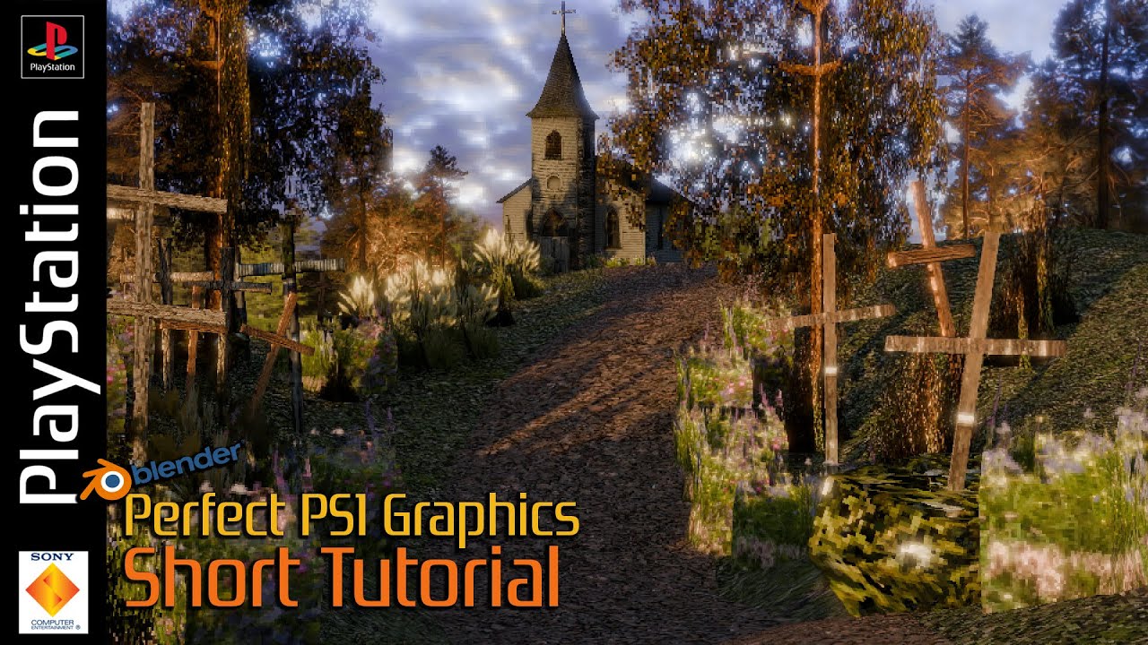 Perfect PS1 Graphics for Blender | Short Tutorial