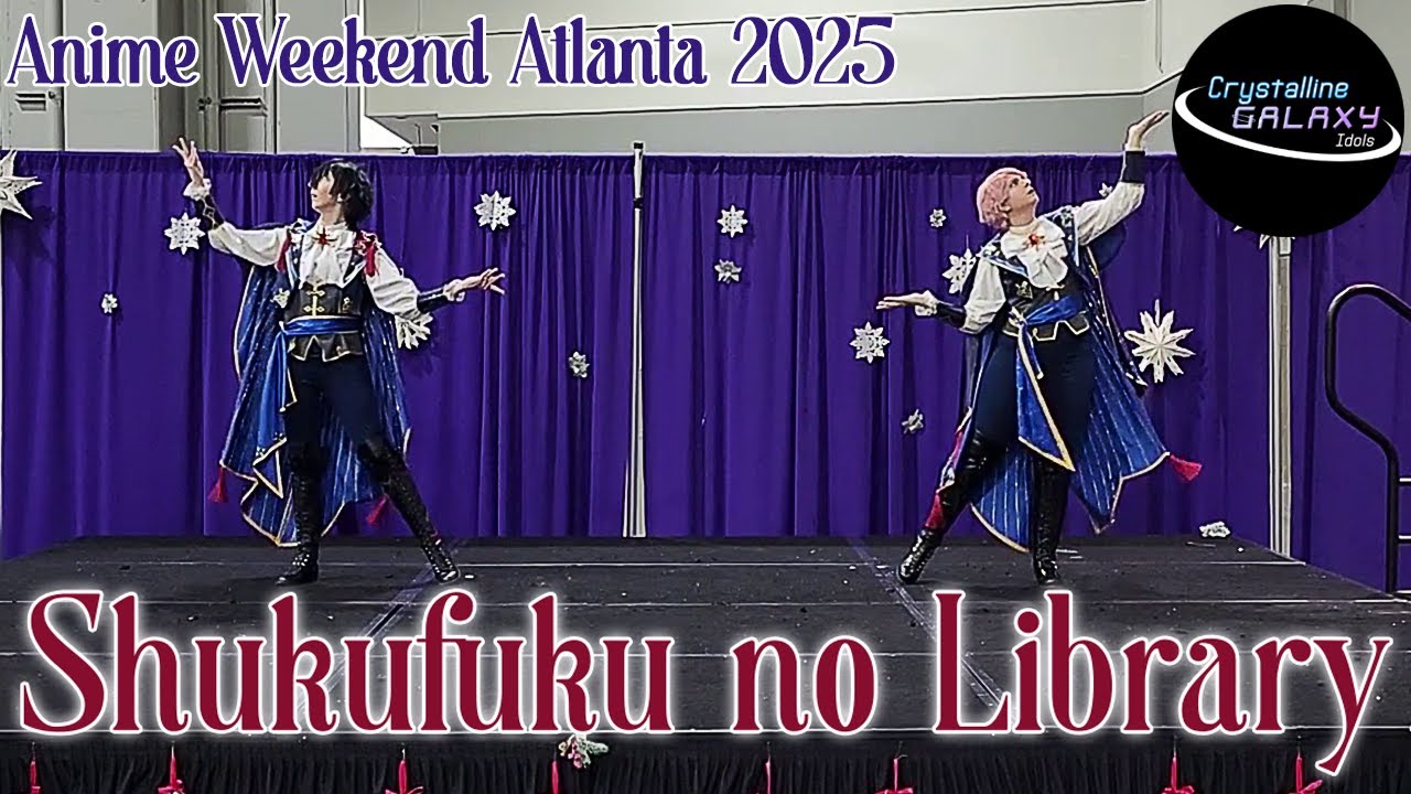 [Crystalline GALAXY] Shukufuku no Library Original Choreo「祝福のLibrary」 EnStars 「あんスタ」AWA 2025【踊ってみた】