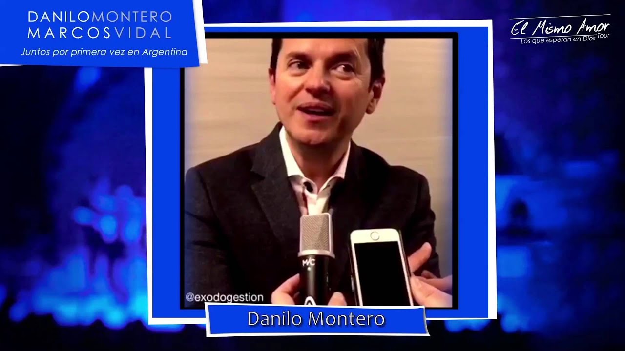 Entrevista Danilo Montero - El Mismo Amor Tour