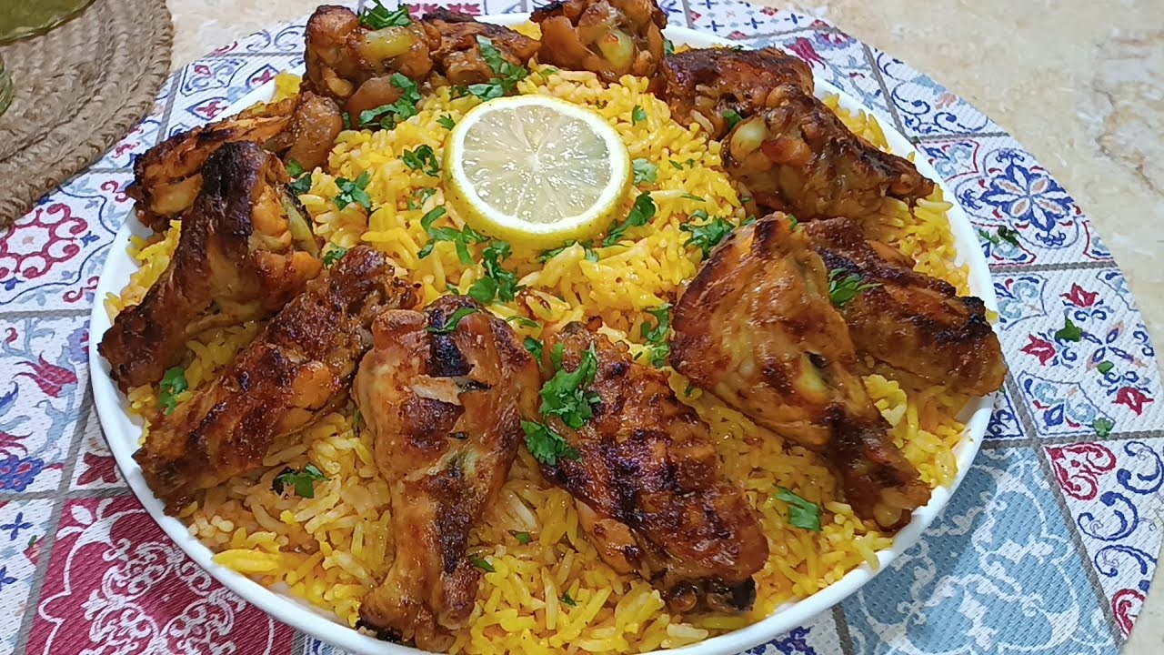 #اكسبلور روز مزربع على حبة طيبيه في طنجرة وحدة بأجنحة الدجاج محمرة بتتبيلة تقطر بالبنة🤤 #رمضان_2026