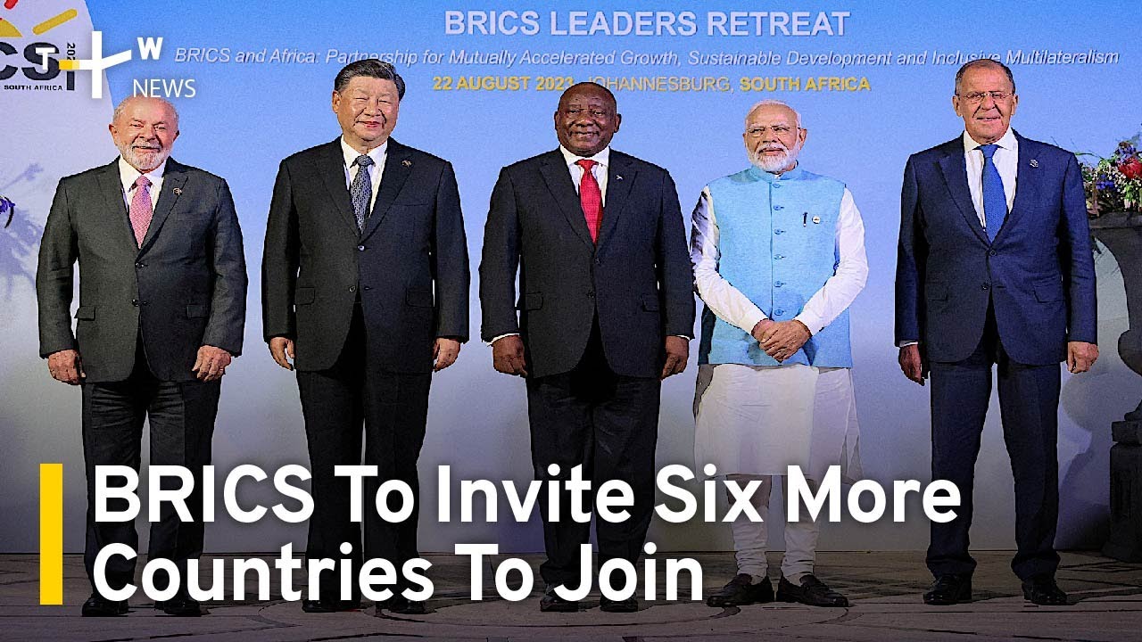 BRICS To Invite Six More Countries To Join | TaiwanPlus News