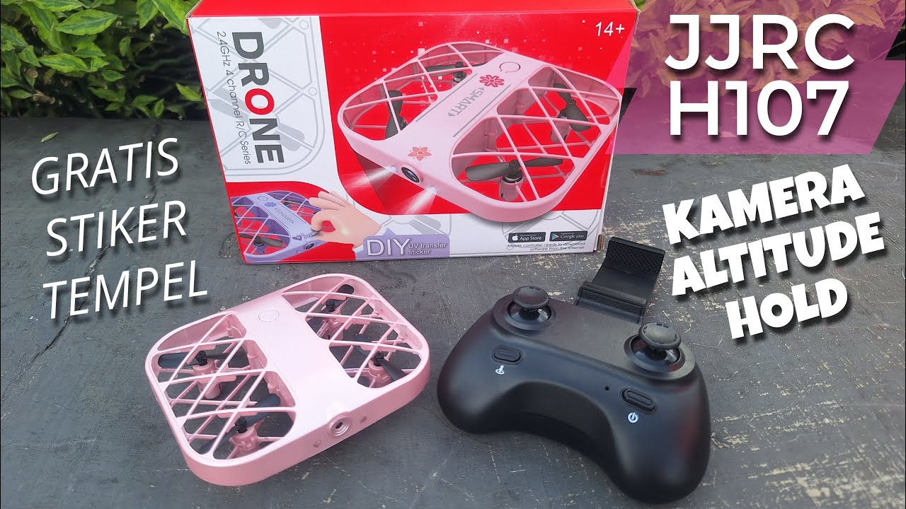 Drone JJRC H107 | Unboxing dan Tes Terbang