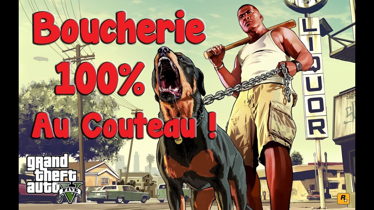 GTA V | Massacre 100% au couteau !