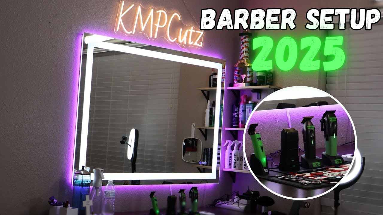 BEST Barber Setup 2025 | Booked Christian Barber✝️ (MUST WATCH)