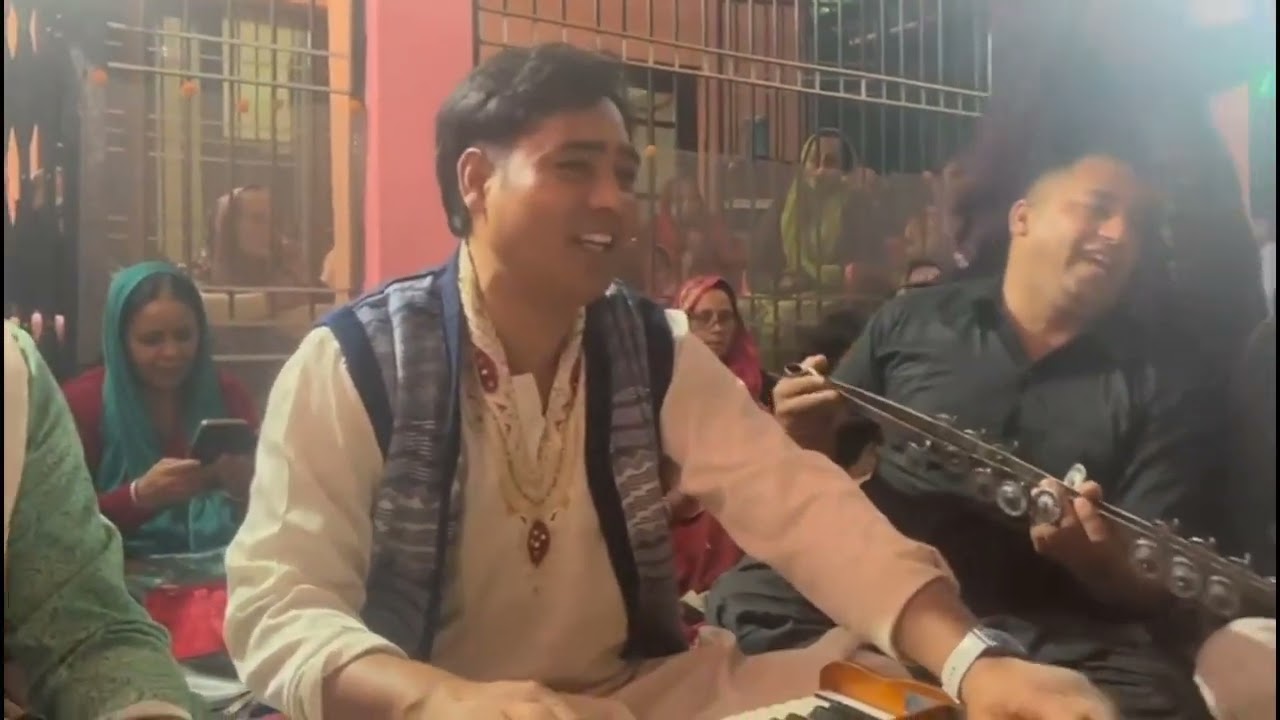 Jalpa kirtan mandli at mahakal mata ki chowki❤️#kirtan #jagran #himachal 
