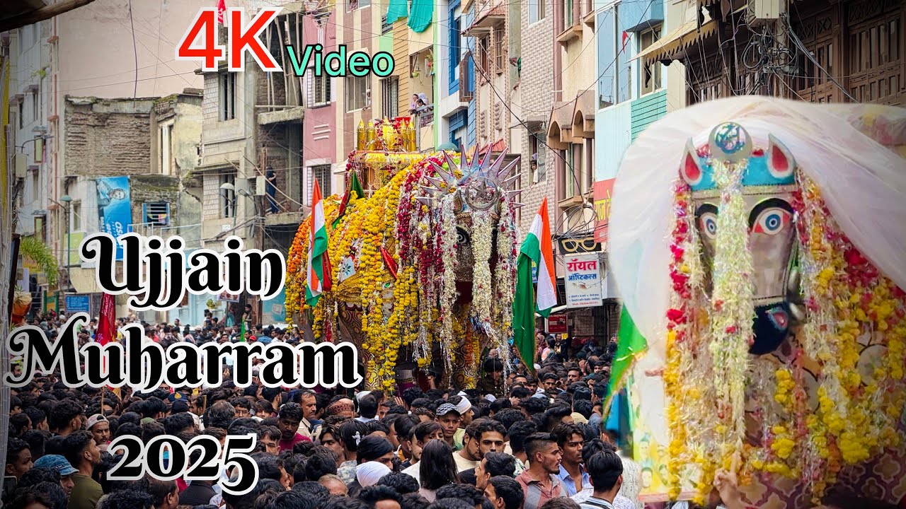 Ujjain Muharram 2025 julus 9 tarikh उज्जैन मुहर्रम वीडियो @shahidvlogs313 #ujjain #muharram #hussain
