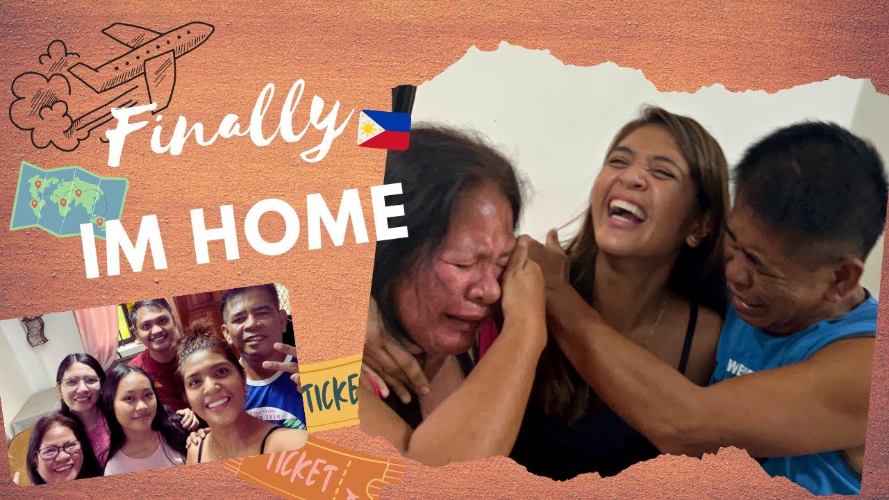 After 3 years! IM FINALLY HOME | OFW STORY