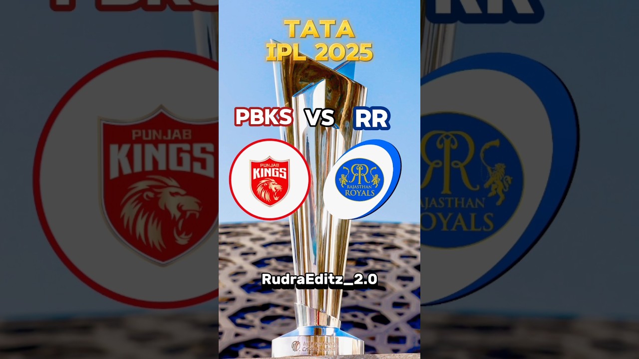 PBKS Vs RR in ipl 2025💥 #ipl #pbks #rr