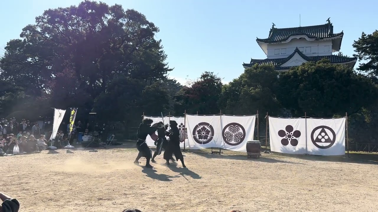 2026.2.15午後#サムライニンジャショー #徳川家康と服部半蔵忍者隊 #凛 さん#猿伎丸 さん#遊 さん