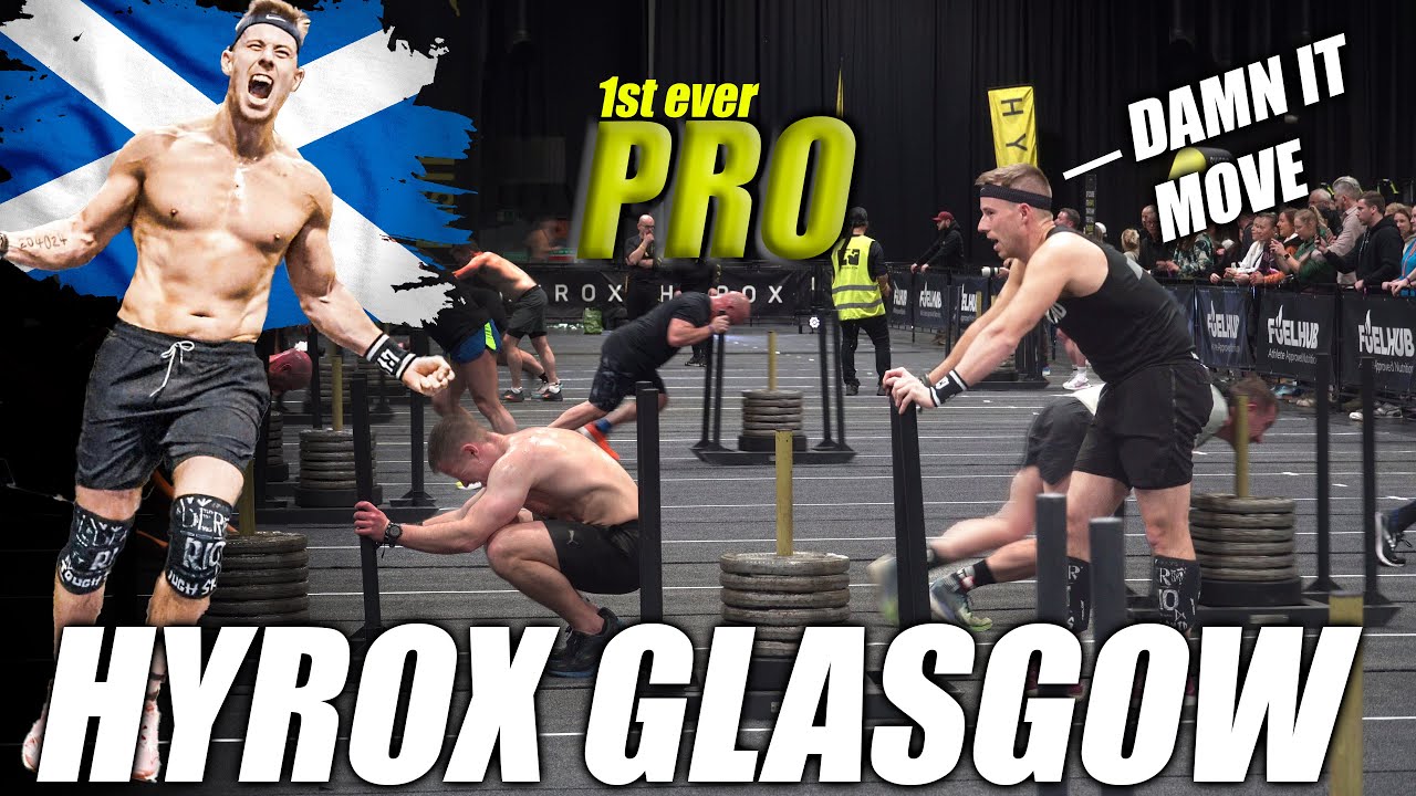Hyrox Glasgow - Baptism of Fire - First Pro Race | The Good, The Bad, and The HEAVY!