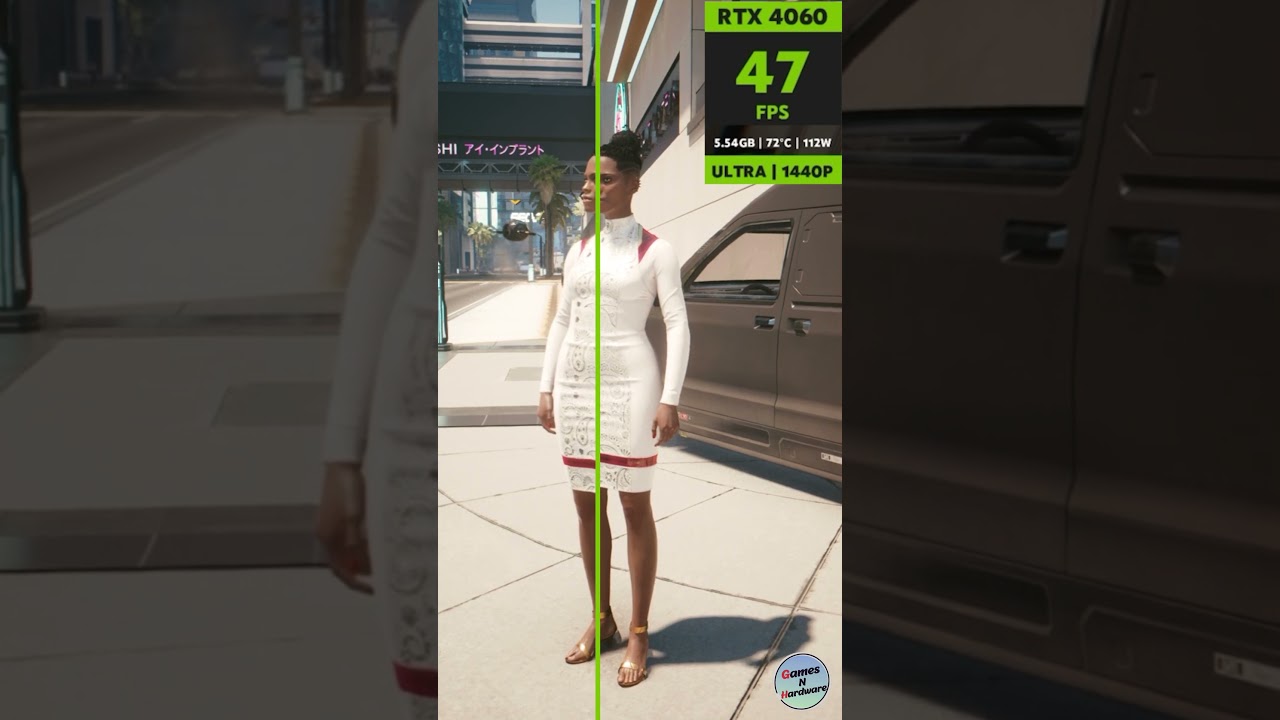 Cyberpunk 2077 | 4K kontra 1440p kontra 1080p | Test RTX 4060