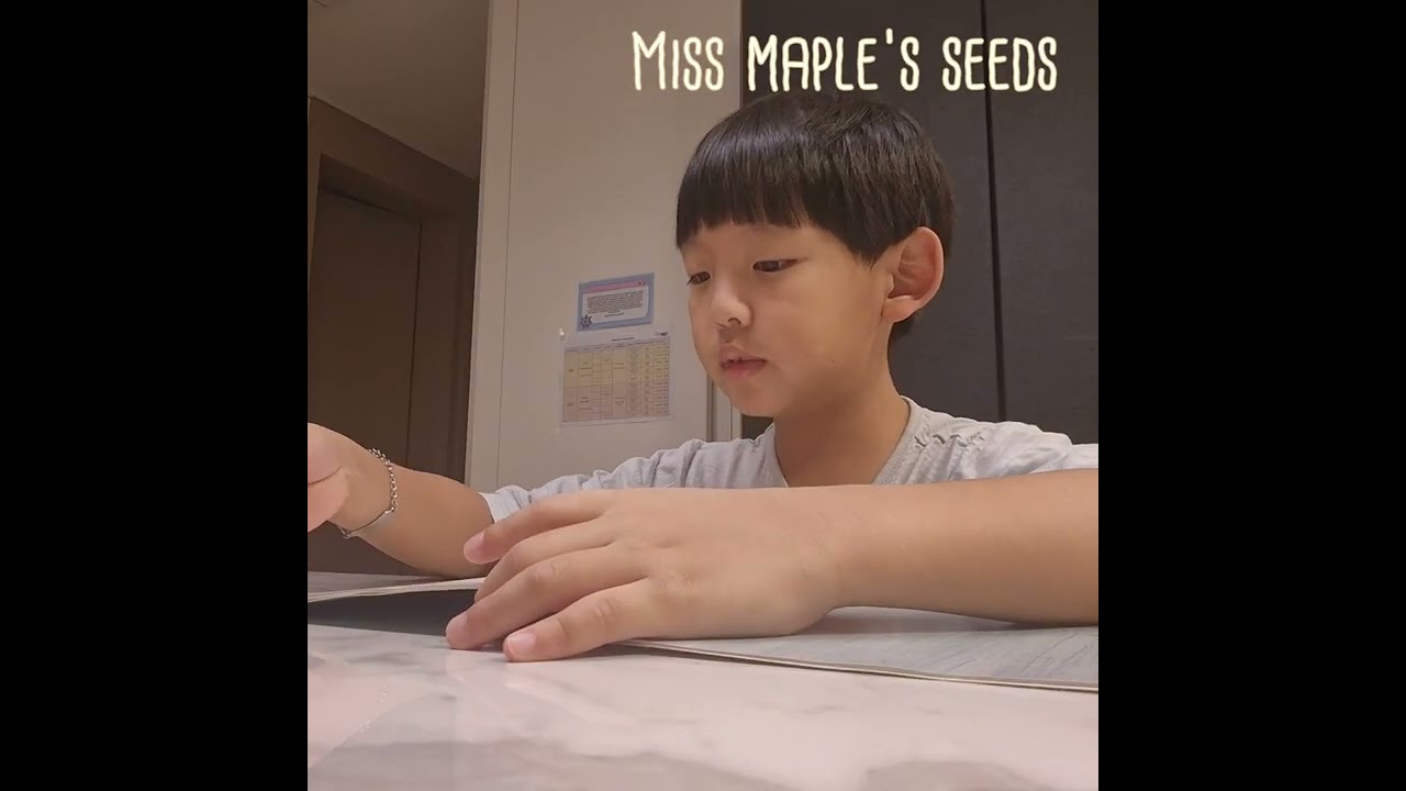 Miss maple's seeds read aloud