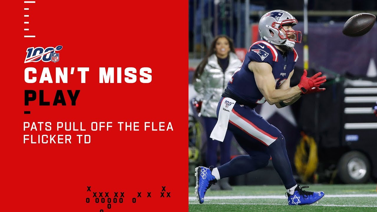 Brady Hits Julian Edelman on Classic Flea Flicker TD!
