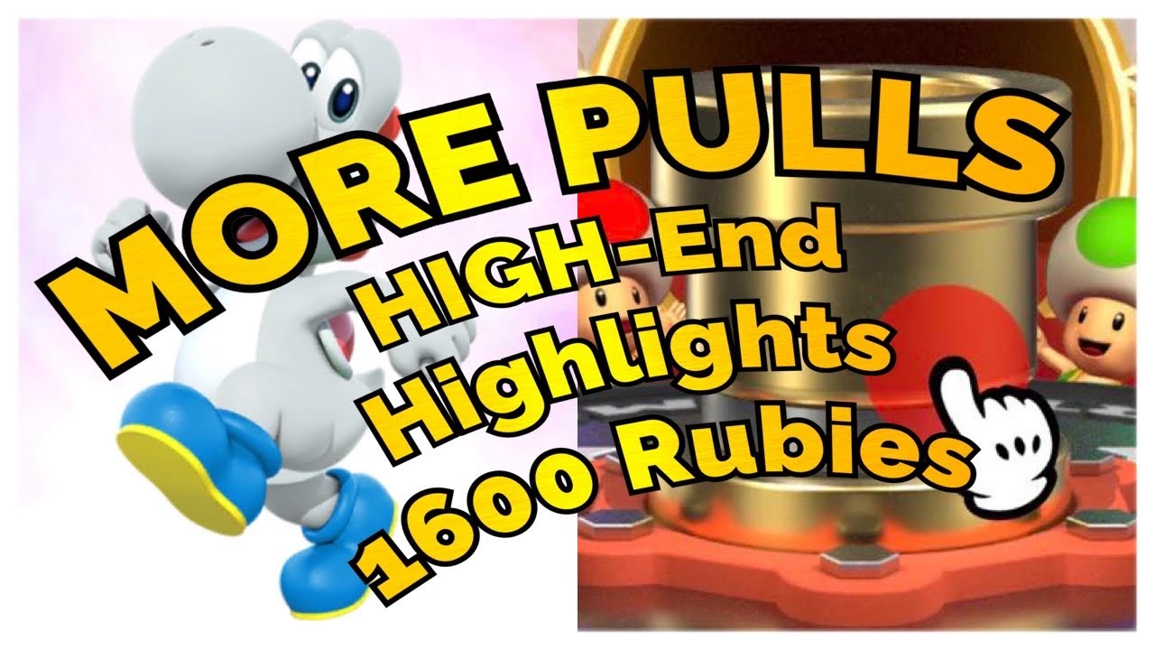 Another 1600 rubies in the YOSHI PIPE | ALL HIGH-END PULLS (Highlights) | Mario Kart Tour