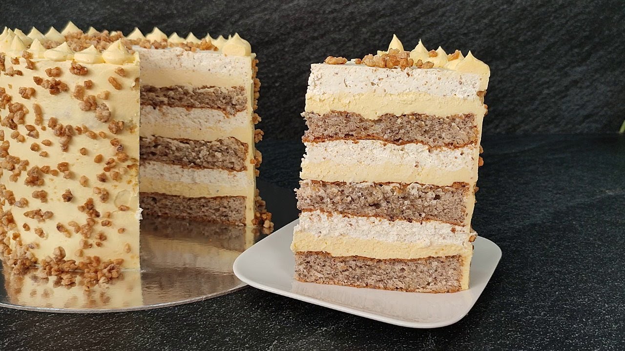 Знаменитый нереально вкусный ЕГИПЕТСКИЙ Торт! Без муки, глютена и желатина! Тает во рту!