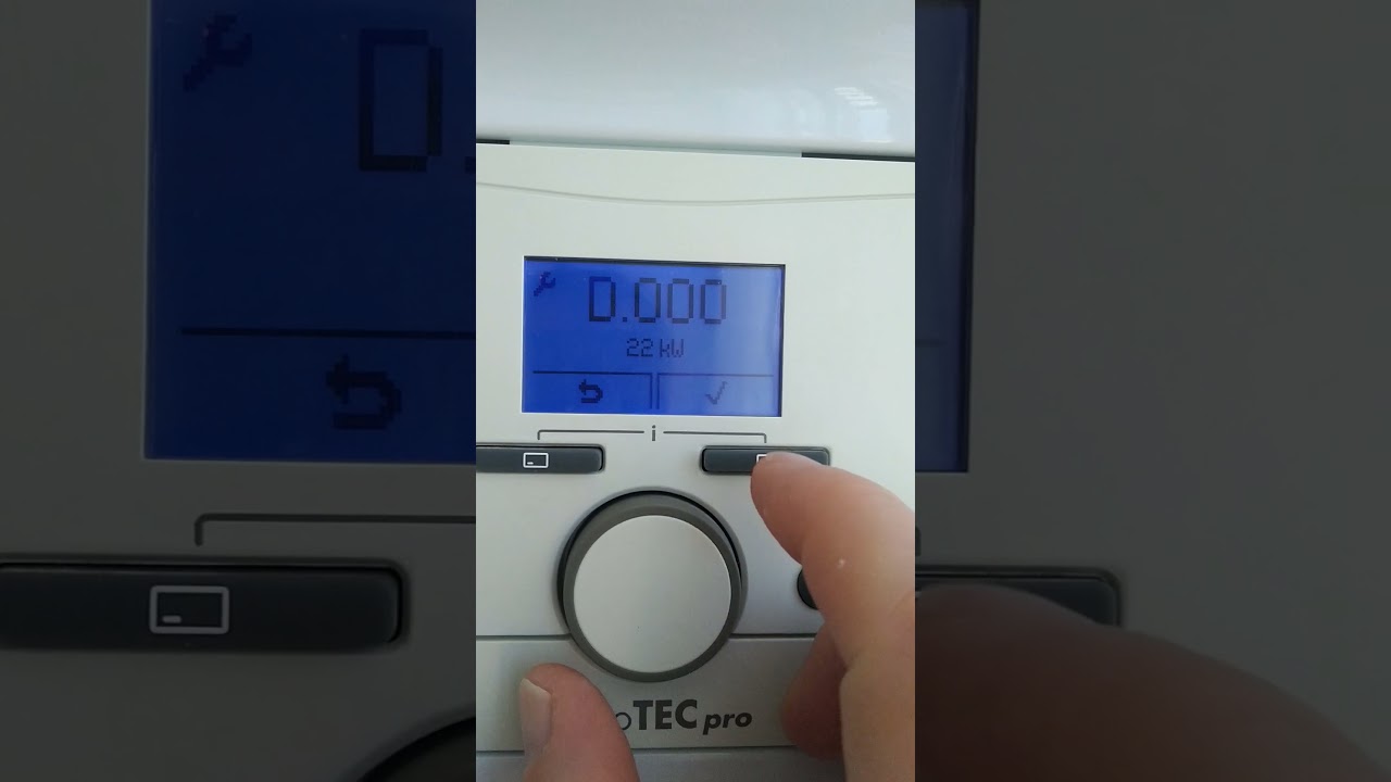Vailant turbo tec pro 242/5-3 регулировка мощности и просмотр истории ошибок