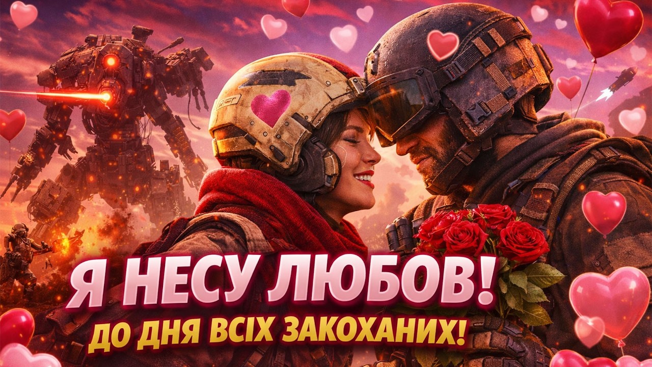 Я НЕСУ ЛЮБОВ / З ДНЕМ ЗАКОХАНИХ / ARC Raiders