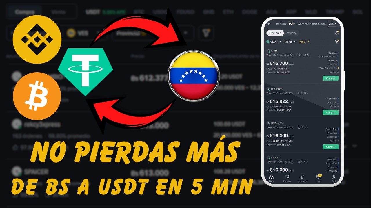 &iquest;Como Comprar USDT desde Venezuela 2026?