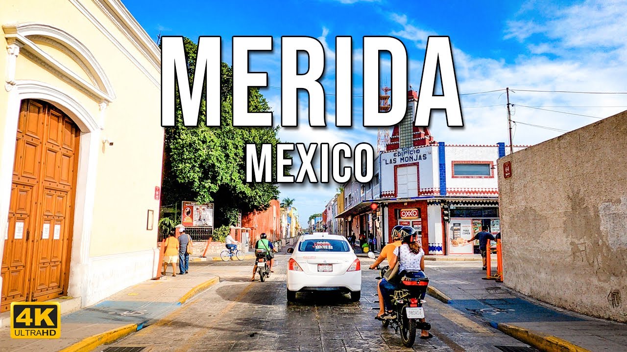 Driving Around Merida [4K] | Yucatán | Merida Mexico