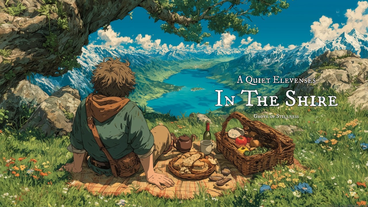Fantasy Medieval Music for Focus & Calm | A Quiet Elevenses in the Shire