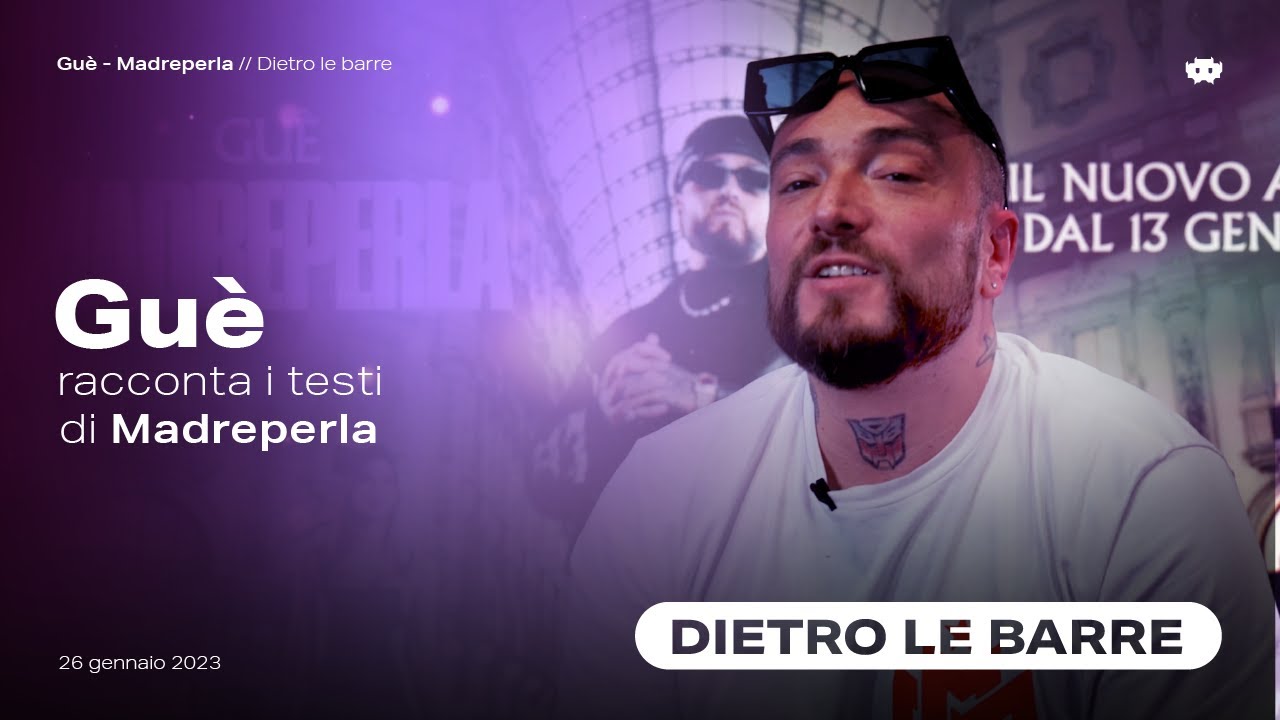 Guè racconta i testi di ‘Madreperla’ | Dietro le barre