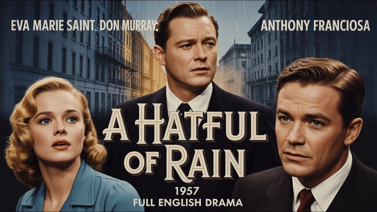 A Hatful of Rain 1957 Film in English, Eva Marie Saint, Don Murray, Anthony Franciosa