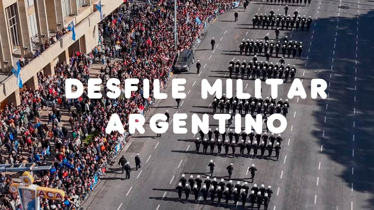 El desfile militar Argentino más importante del último siglo! conmemoración 9 de Julio