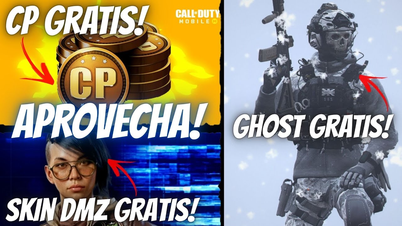 CORRE YA!! CP GRATIS + GHOST GRATIS + PERSONAJE DMZ GRATIS | COD Mobile | Rido