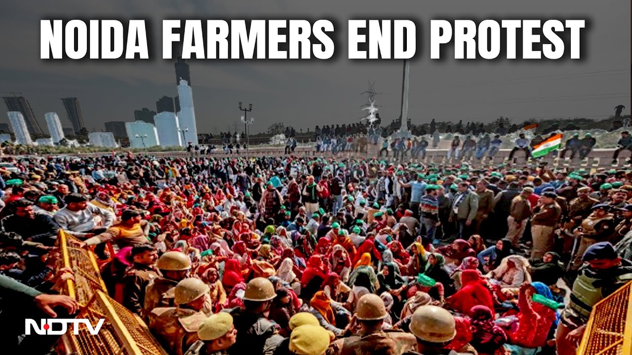 Noida Farmers End Protest After Government's Assurance; High-Level Committee To Be Set Up