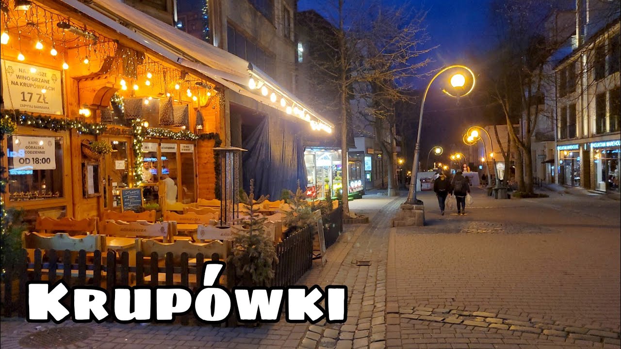Turystów mało - Krupówki Zakopane