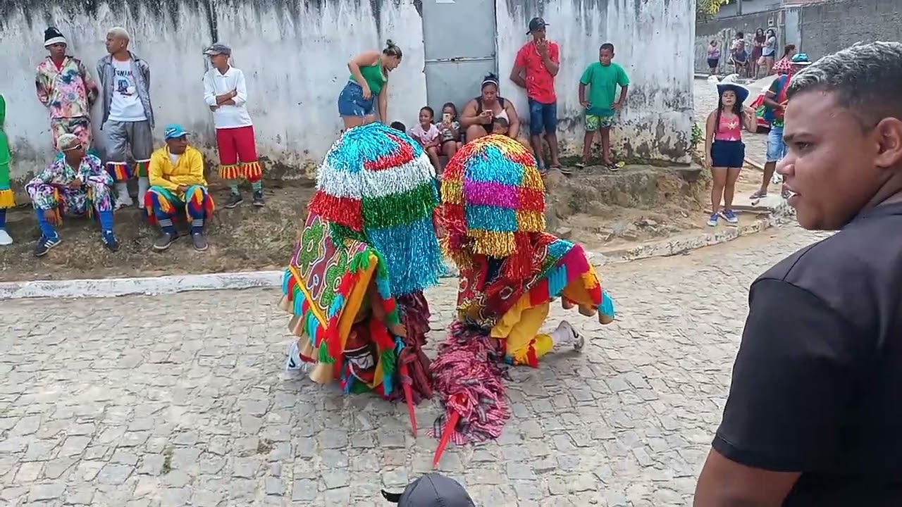 Chamada de Caboclos do Maracatu 🦁 Mimoso de Guadalajara no Carnaval 2023.