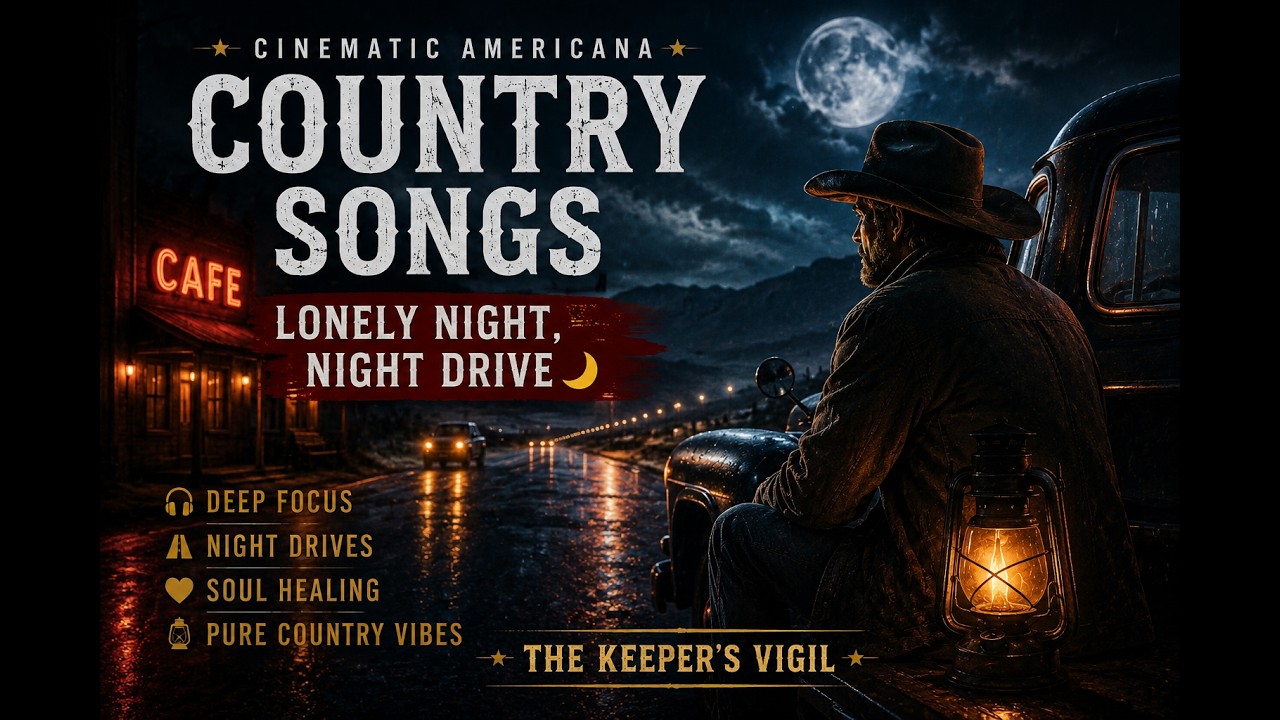 The Keeper&rsquo;s Vigil | Cinematic Americana Country | Solitary Nights, Quiet Guardians & Sacred Roads