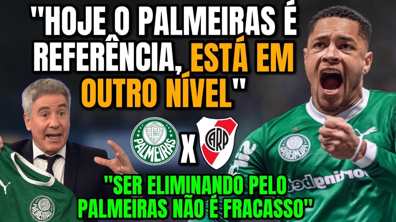 IMPRENSA ARGENTINA ESTÁ EM CHOQUE PELO JOGO DO PALMEIRAS COM O RIVER NA LIBERTADORES