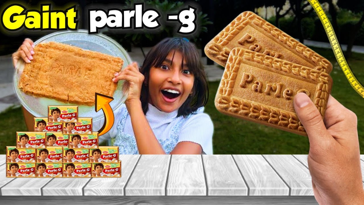 Making the LARGEST PARLE-G Biscuit in the world | Shanvi All star