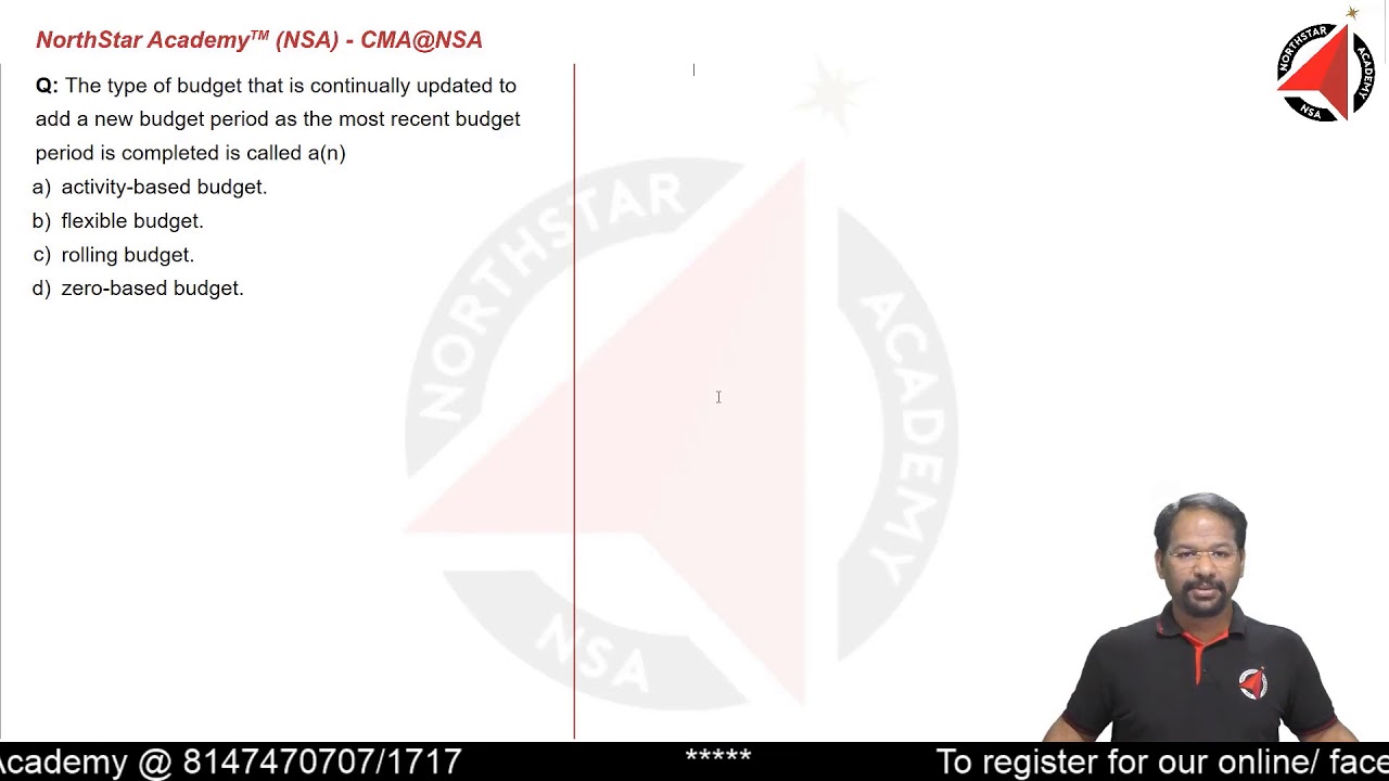 Sec B_LoS_54 | Budgeting Methodologies | Continuous (Rolling) Budgets