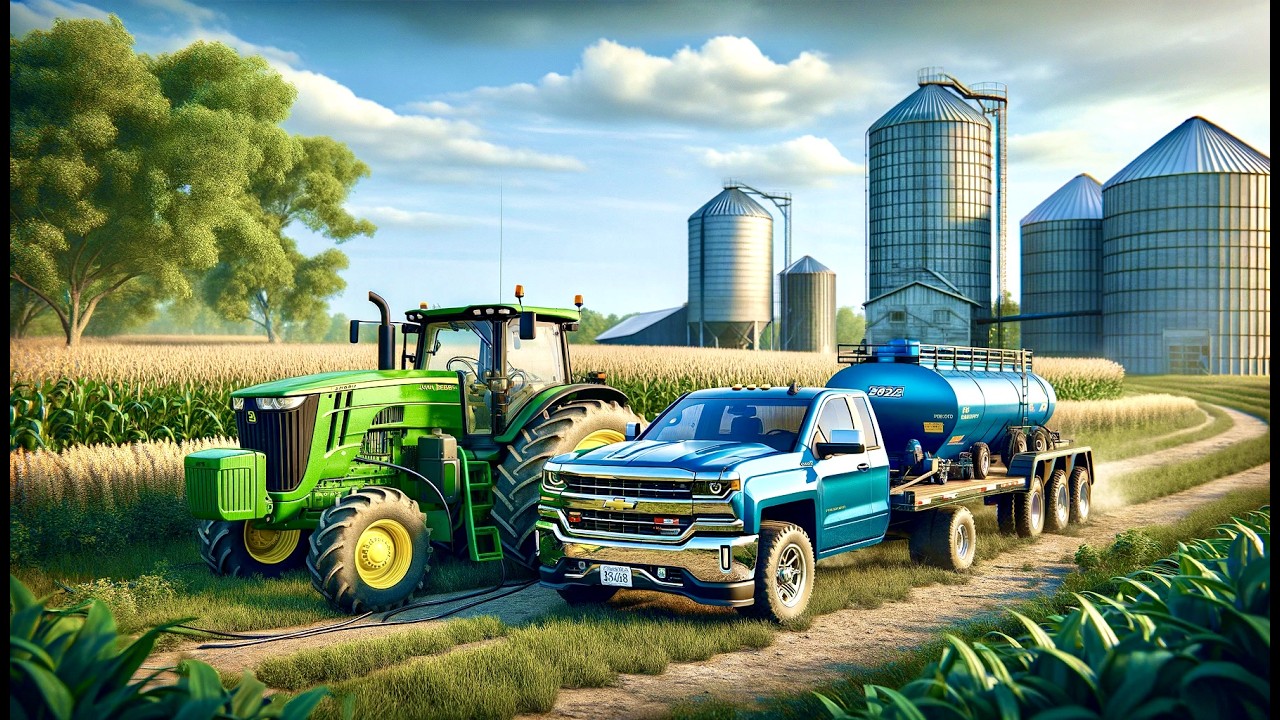 Day 3 Showing My Real Farmer Dad Farming Simulator