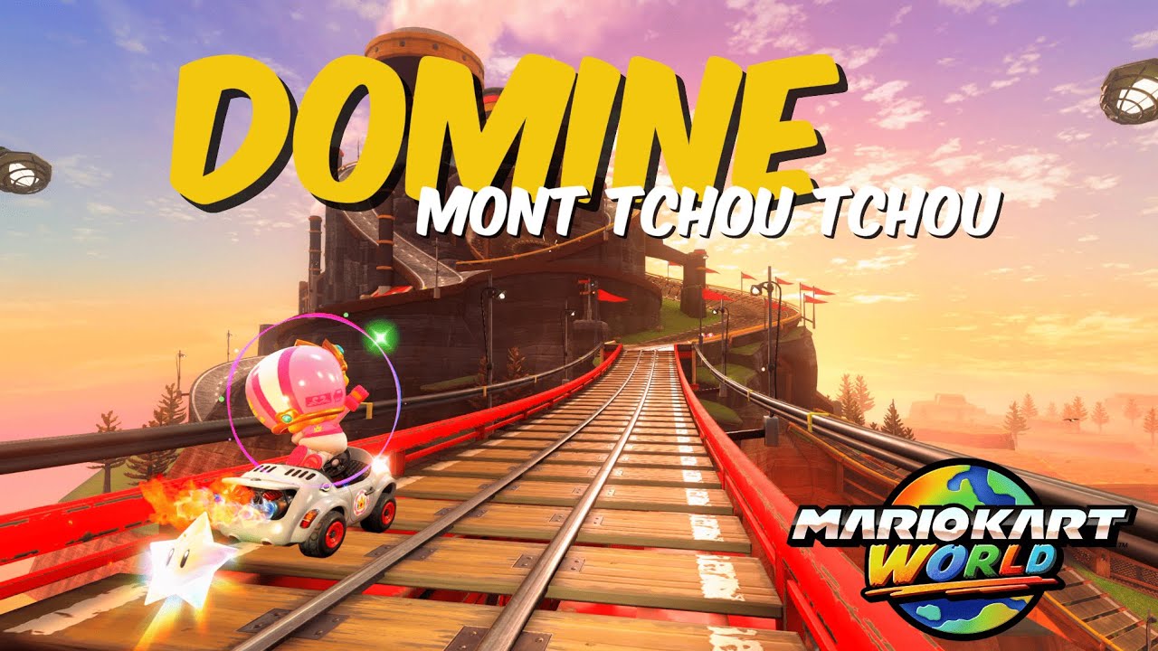 Mont Tchou Tchou : Comment être SUPER RAPIDE sur ce Circuit ! Mario Kart World