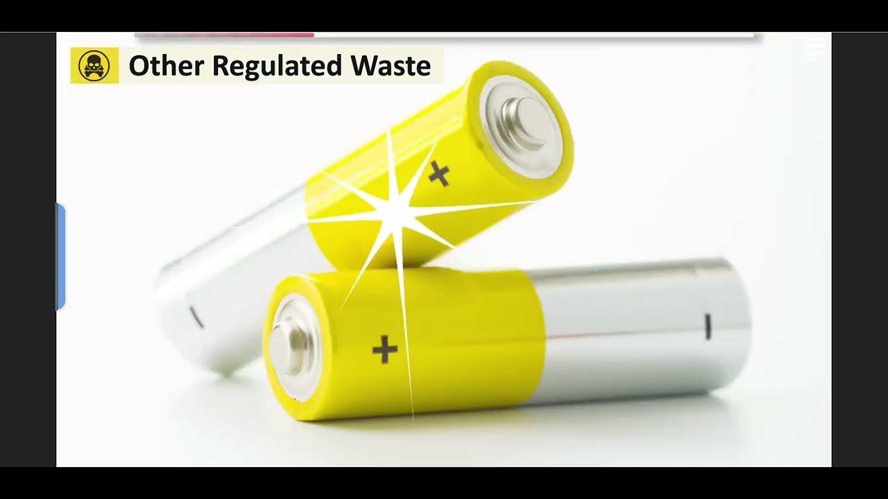 Hazardous Waste Awareness RCRA Training