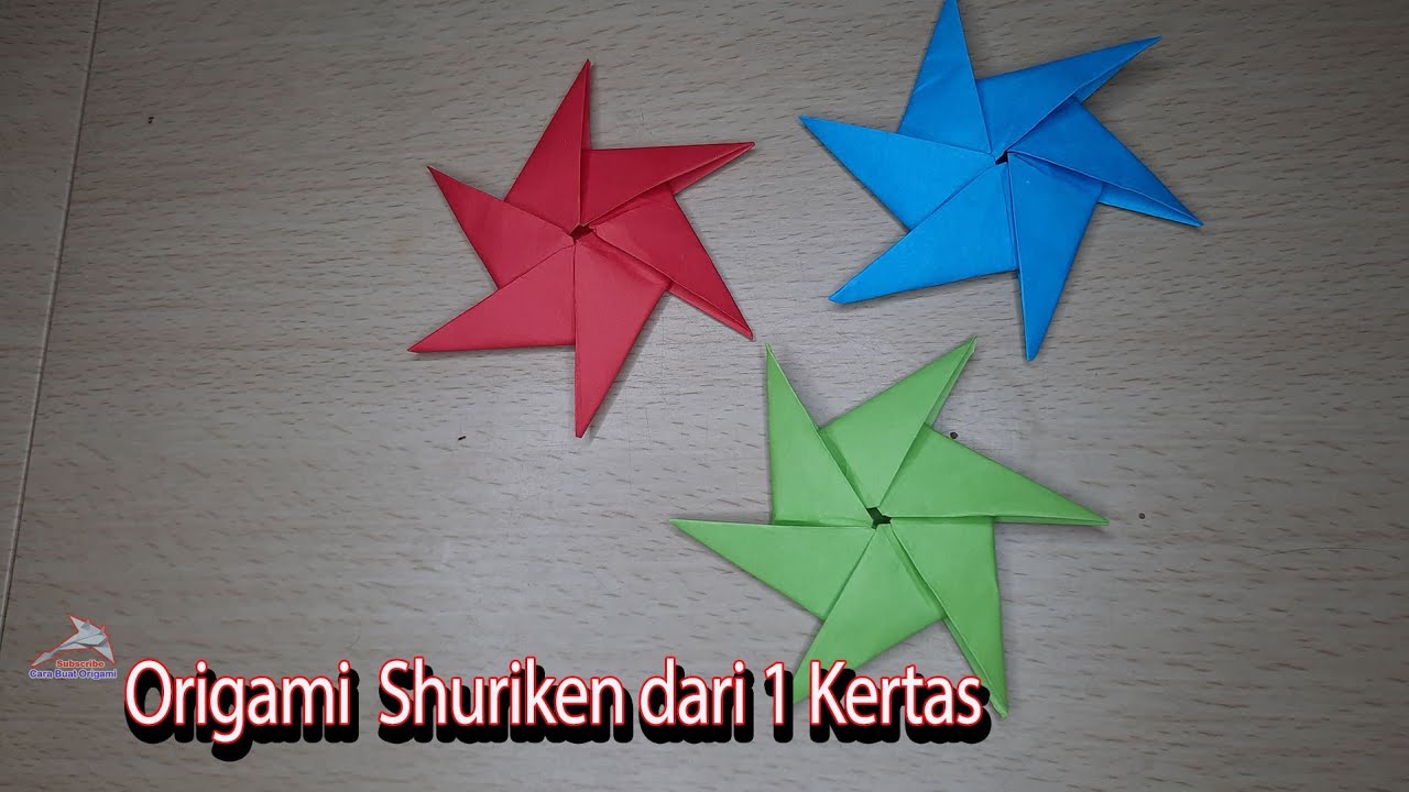 Origami Shuriken | How To Make Origami Shuriken 1 Paper