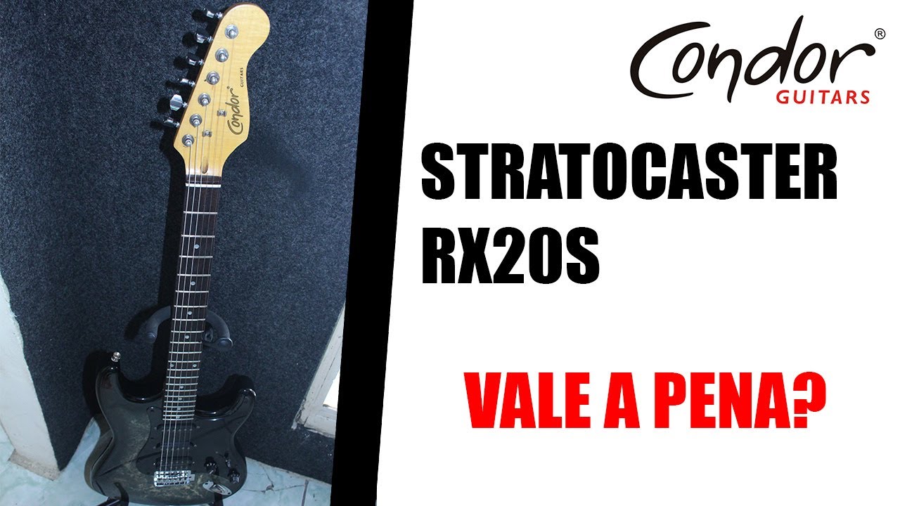 A MELHOR STRATOCASTER? RESTAURAÇÃO DA GUITARRA CONDOR RX20S | O Músico