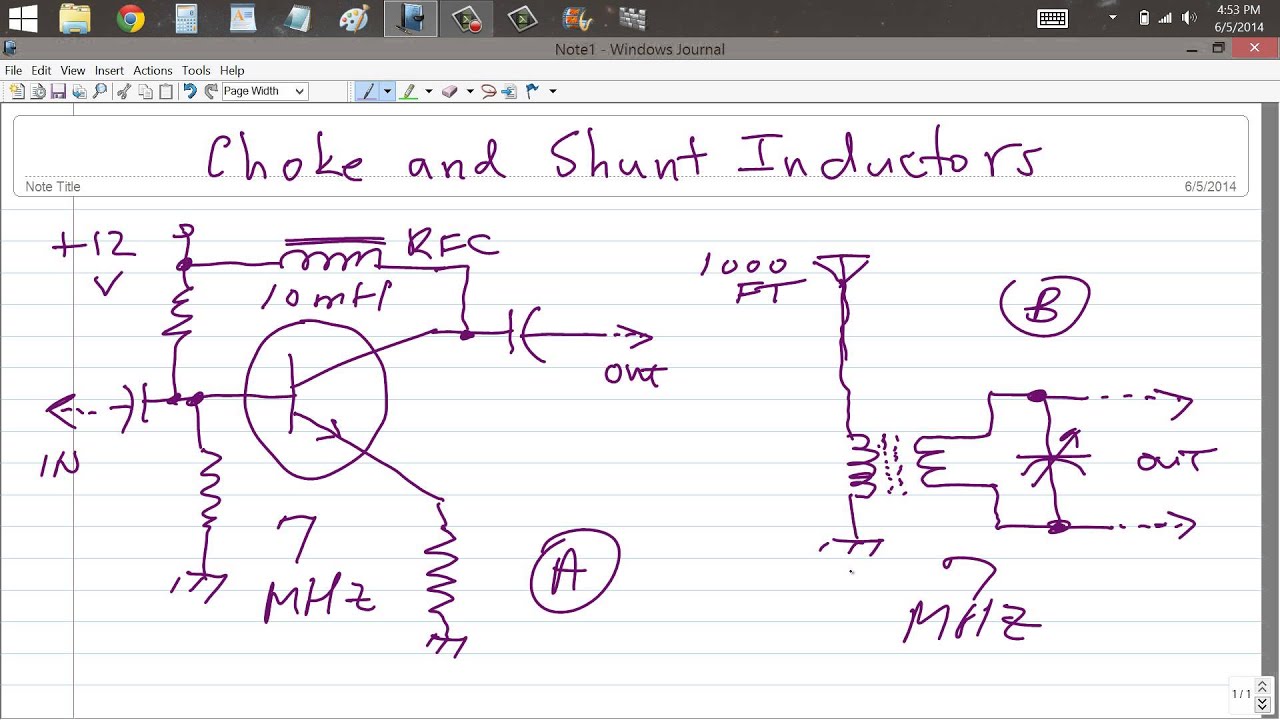 Choke and Shunt Inductors