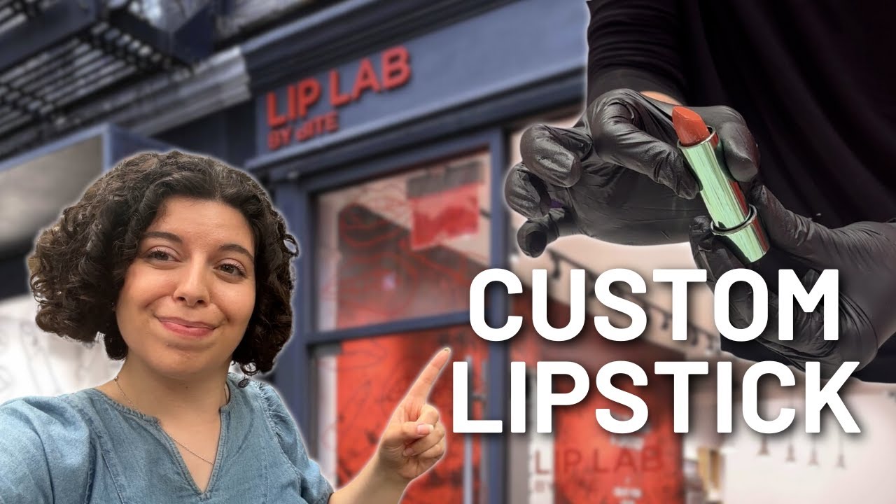 I made my own lipstick in NYC (Lip Lab)