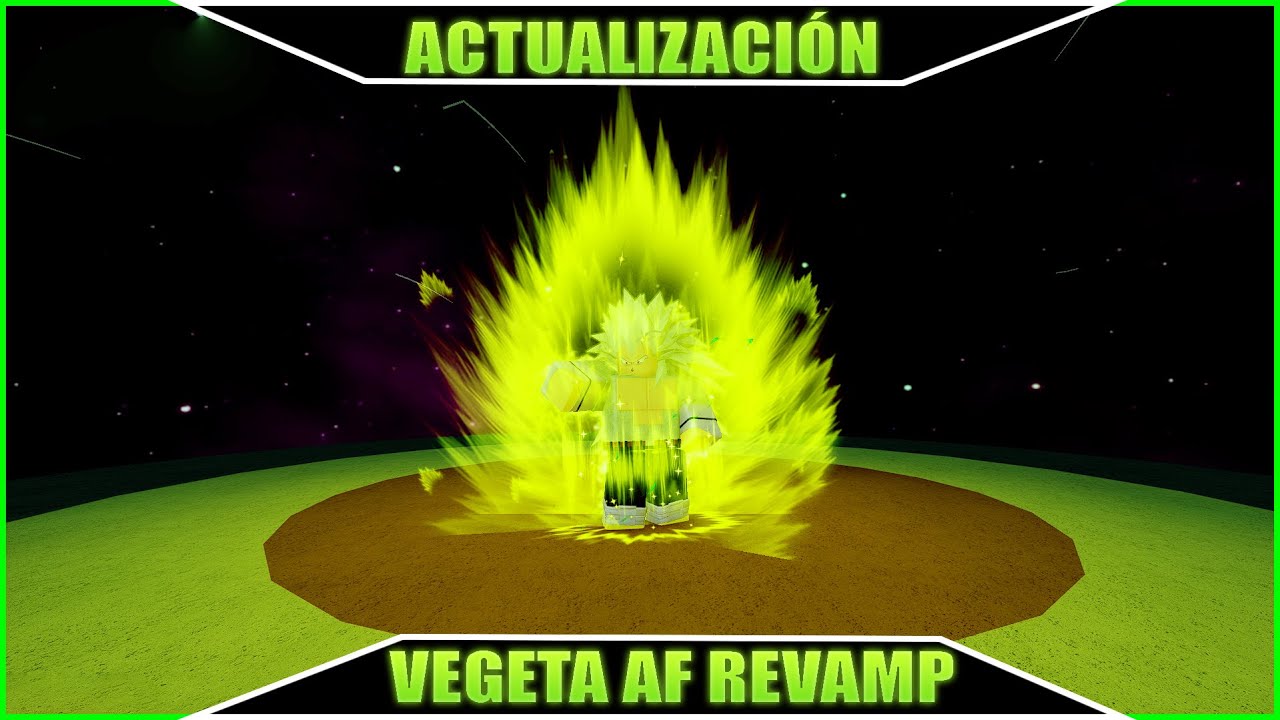 [VEGETA AF REVAMP] Transformaciones y Habilidades - Dragon Ball RP: Aftermath Roblox