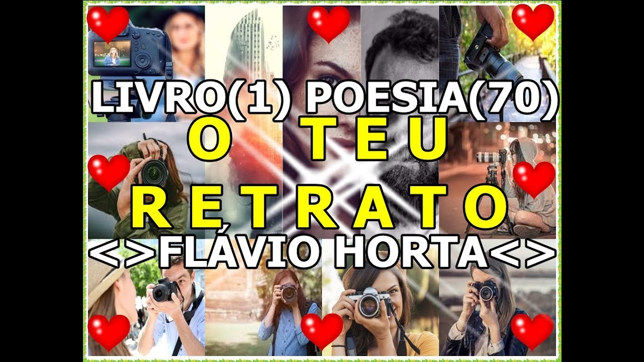 (70) O TEU RETRATO (LIVRO 1) (POESIA 70) (Fl&aacute;vio Horta)