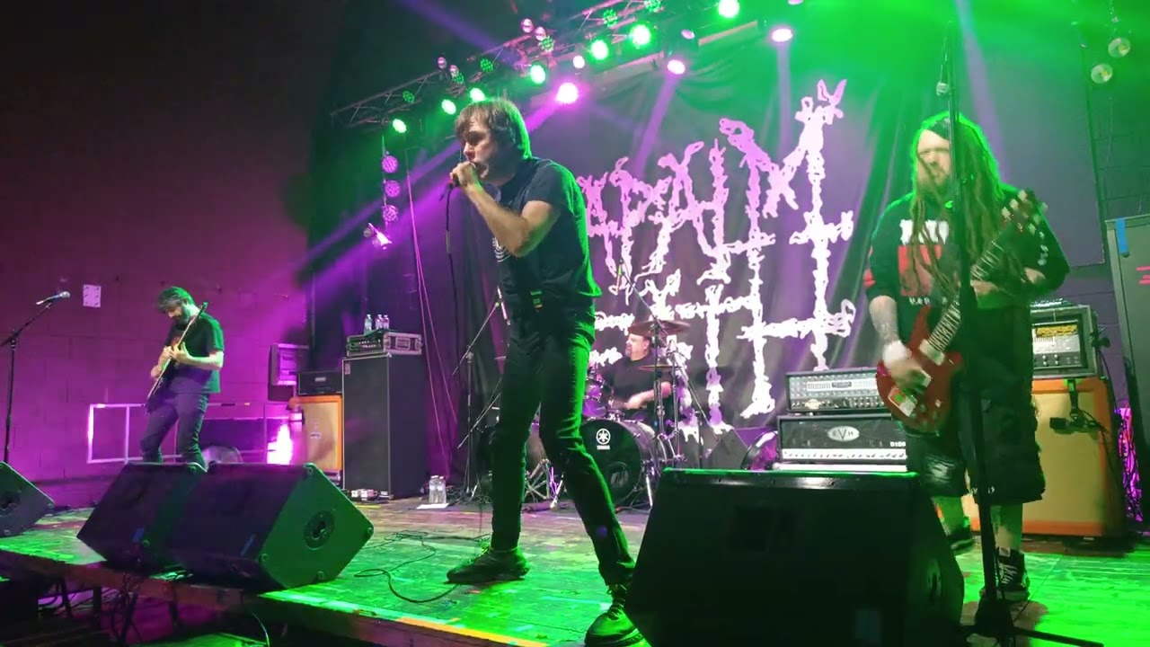 Napalm death/ contagion . @slaughter club Milano. 10/2/26