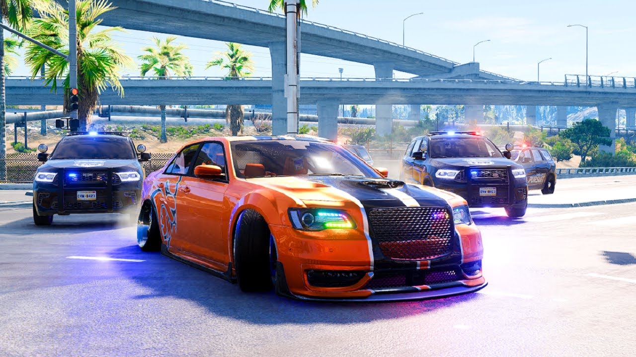 Realistic Police Chases #2 - BeamNG.Drive