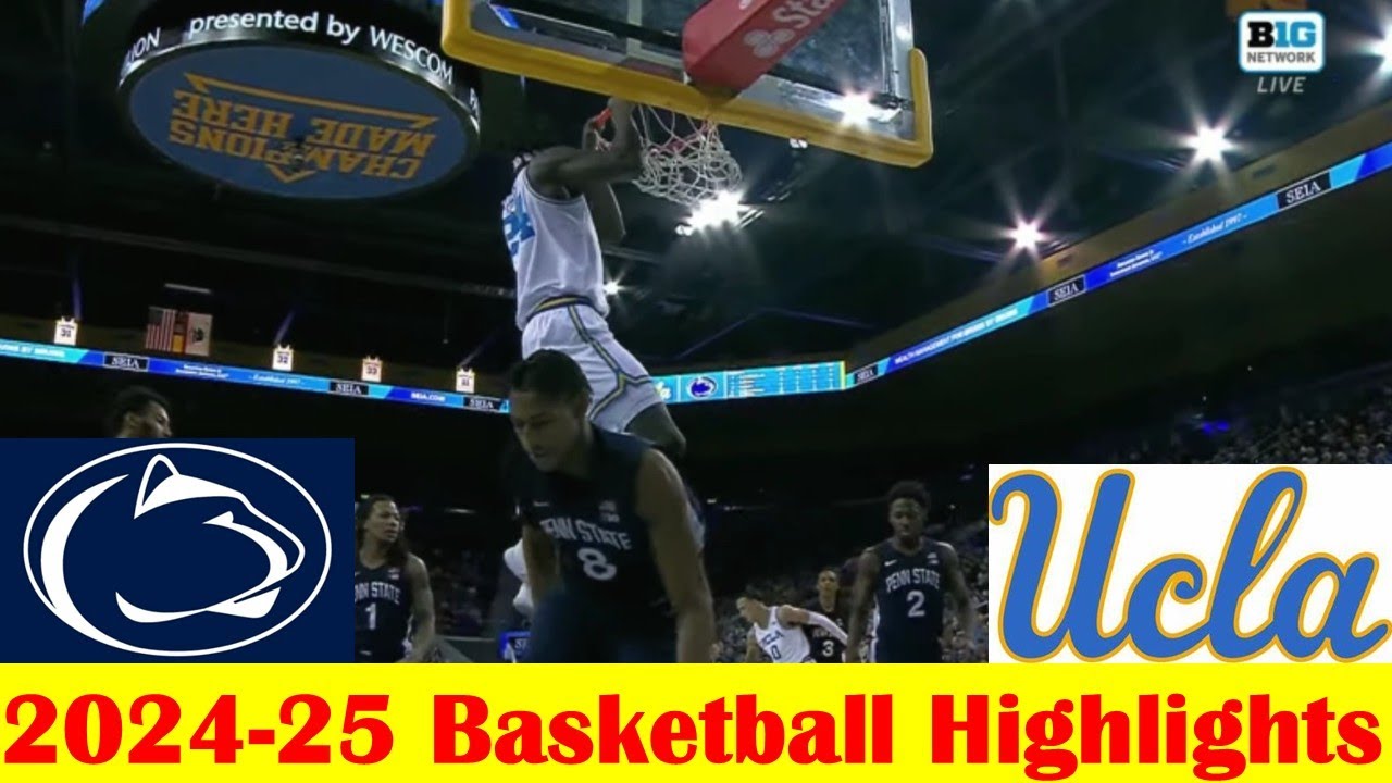 Penn State vs UCLA Basketball Game Highlights 2 8 2025